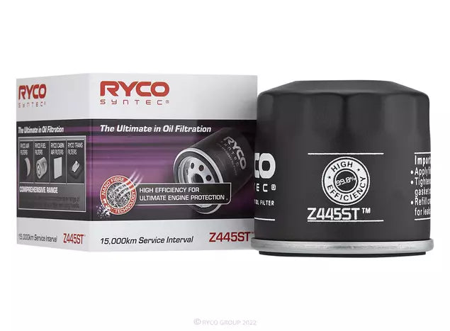 Ryco Syntec Oil Filter - Z445ST