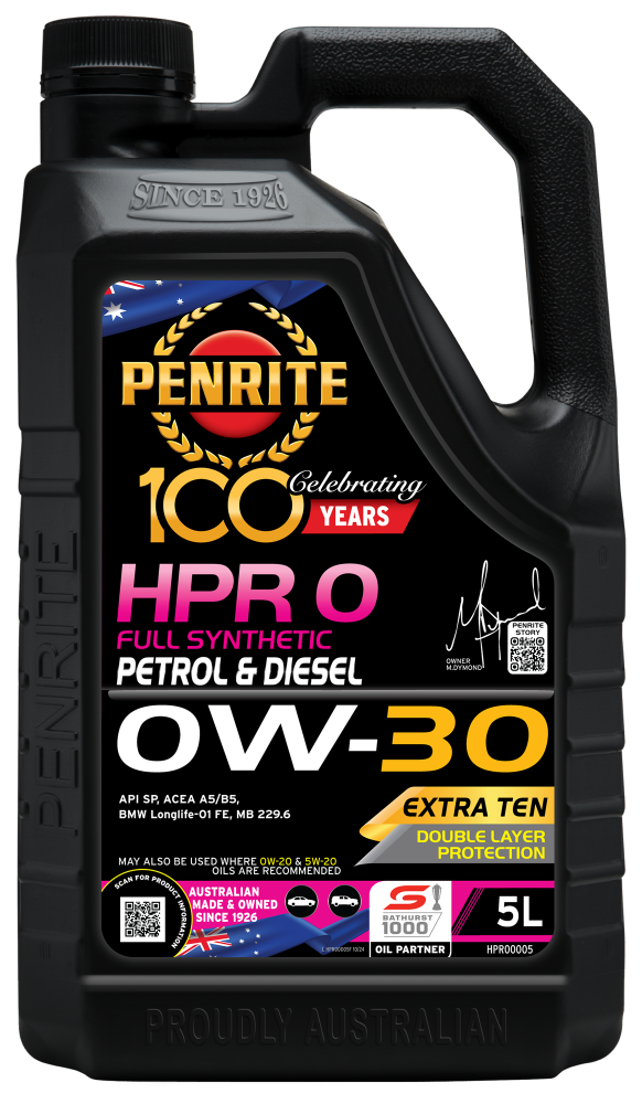 Penrite HPR 0 0W-30 Engine Oil - 5 Litre