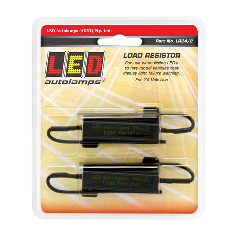 LED Autolamps LED Load Resistors - 24 Volt