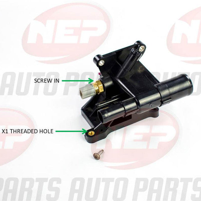 NEP Water Housing Outlet [Suits: Mazda] - NTH005-HO