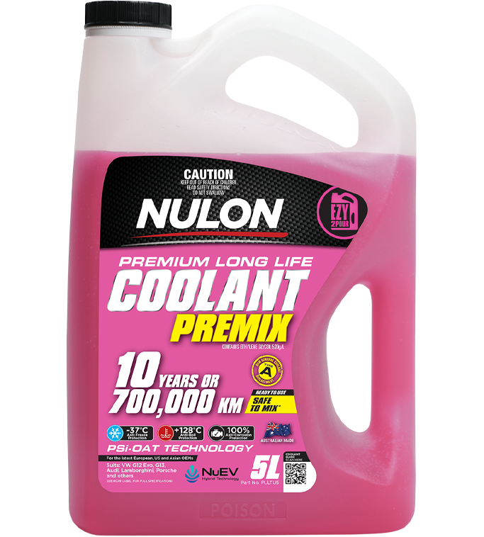 Nulon Pink Premixed Long Life Coolant - 5 Litre