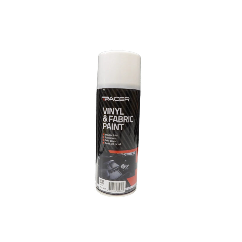 Pacer Vinyl & Fabric Paint - Gloss White 312g