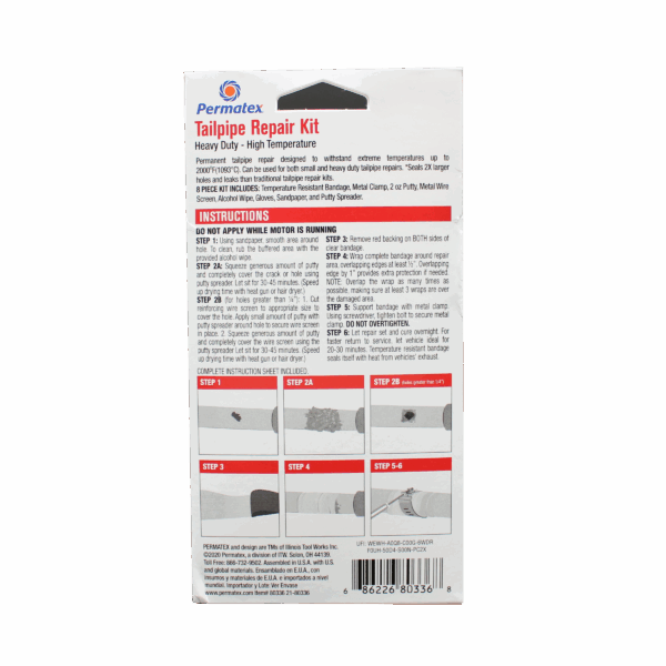 Permatex Tailpipe Repair Kit - 80336