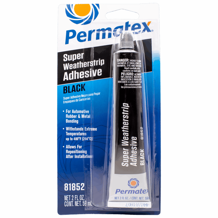 Permatex Super Weatherstrip Adhesive (Black) - 81852