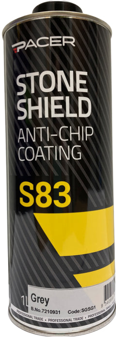 Pacer S83 Stone Shield (Grey) - 1 Litre
