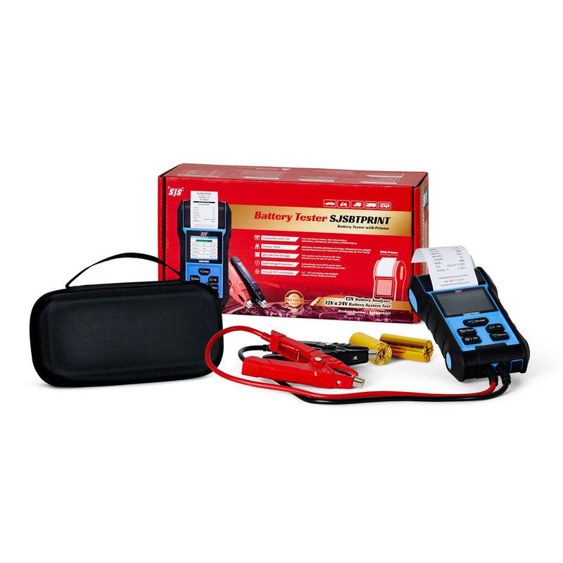 SJS Battery Tester with Printer - SJSBTPRINT