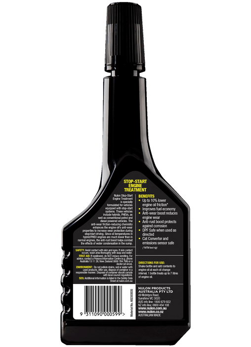 Nulon Stop Start Engine Treatment - 300ml