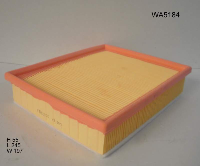 Wesfil Air Filter - WA5184 (A2006)