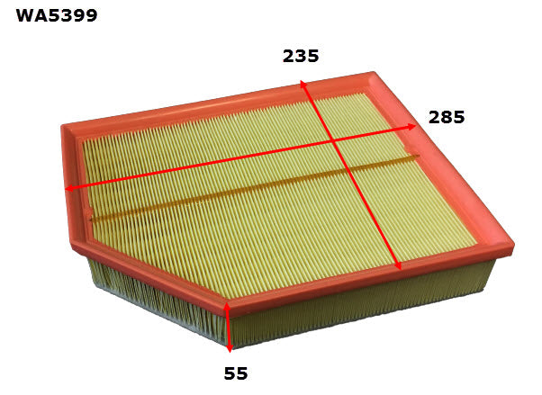 Wesfil Air Filter - WA5399 (A1956)