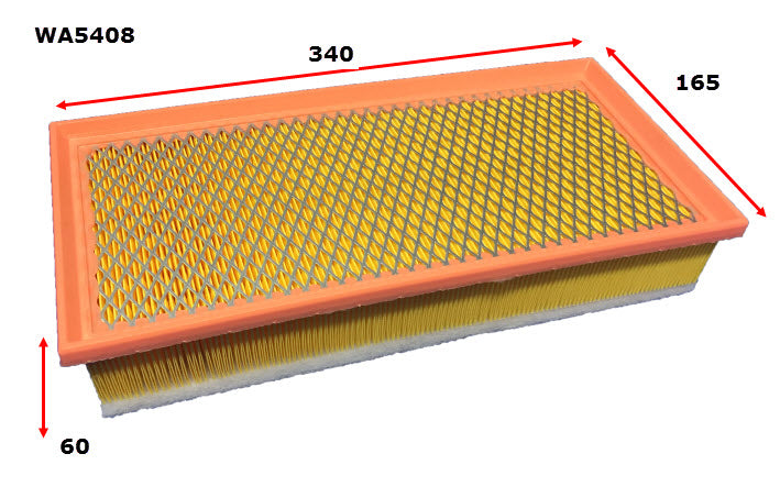 Wesfil Air Filter - WA5408 (A1952)