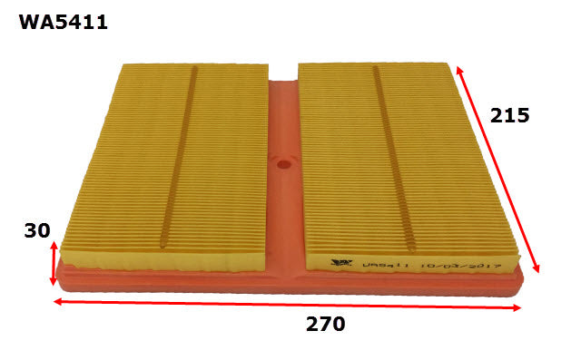 Wesfil Air Filter - WA5411 (A1935)