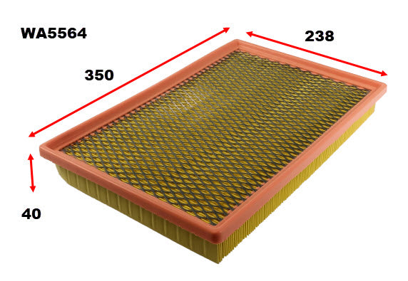 Wesfil Air Filter - WA5564 (A2066)