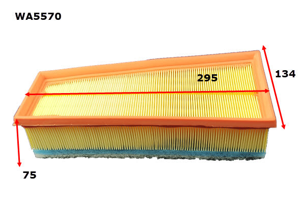 Wesfil Air Filter - WA5570 (A2116)