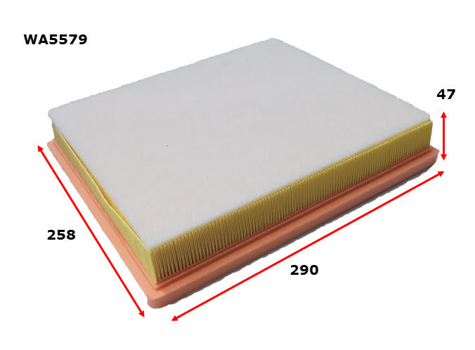 Wesfil Air Filter - WA5579 (A2072)