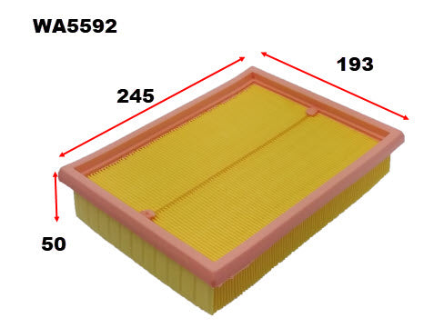 Wesfil Air Filter - WA5592 (A2048)