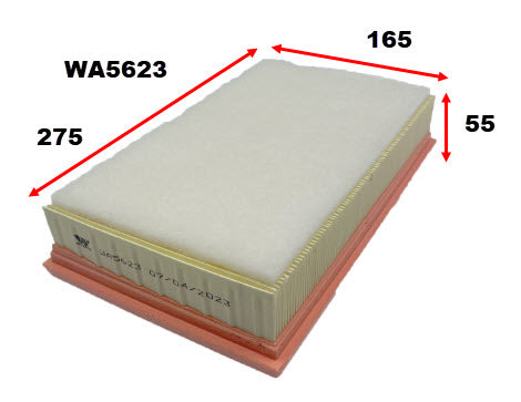 Wesfil Air Filter - WA5623 (A2092)
