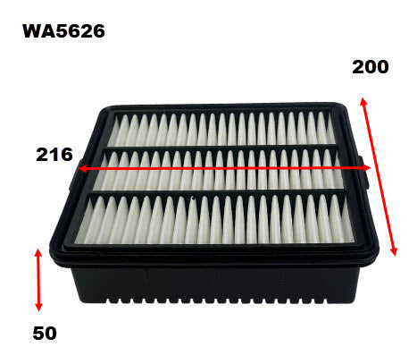 Wesfil Air Filter - WA5626 (A2086)