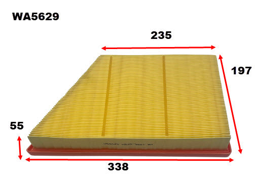 Wesfil Air Filter - WA5629 (A2090)