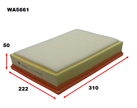 Wesfil Air Filter - WA5661 (A2100)