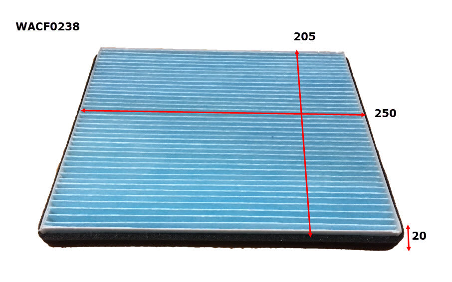 Wesfil Cabin / Pollen Filter - WACF0238 (RCA337P)