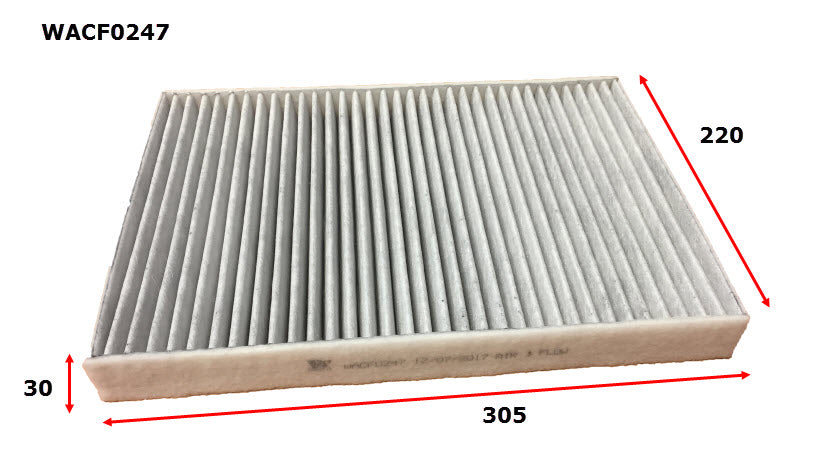 Wesfil Cabin / Pollen Filter - WACF0247 (RCA379MS)
