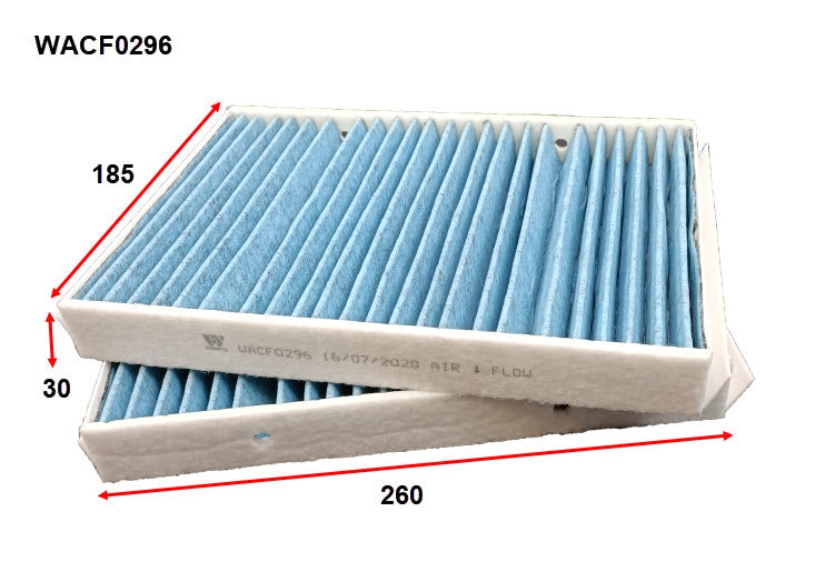Wesfil Cabin / Pollen Filter - WACF0296