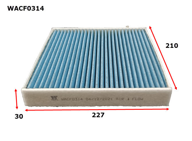 Wesfil Cabin / Pollen Filter - WACF0314 (RCA438M)