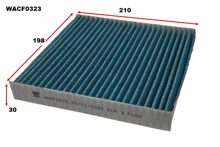 Wesfil Cabin / Pollen Filter - WACF0323 (RCA436M)