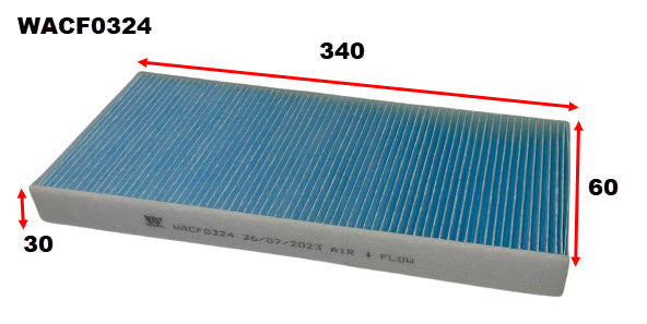Wesfil Cabin / Pollen Filter - WACF0324