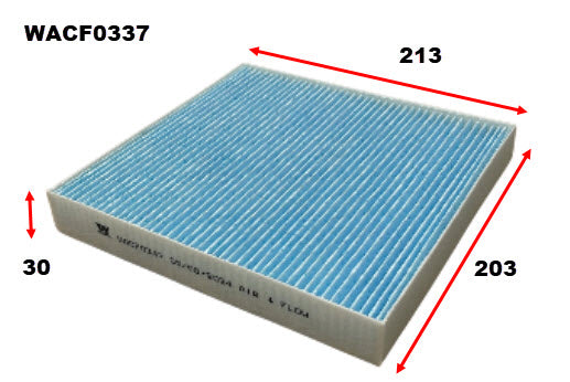 Wesfil Cabin / Pollen Filter - WACF0337 (RCA487M)