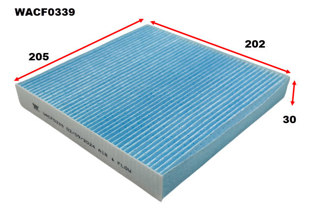 Wesfil Cabin / Pollen Filter - WACF0339 (RCA458M)