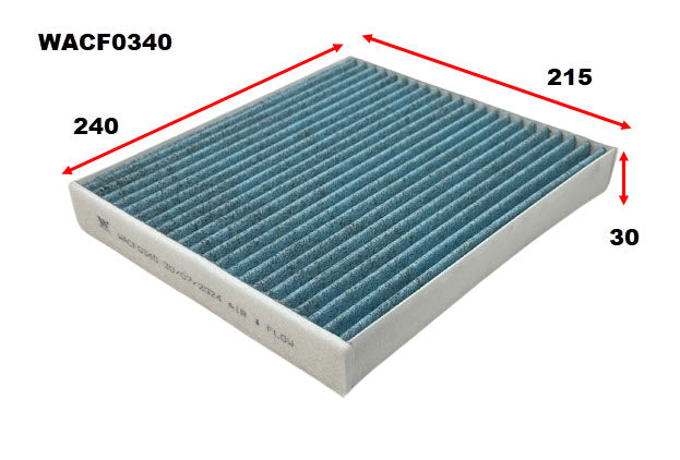 Wesfil Cabin / Pollen Filter - WACF0340