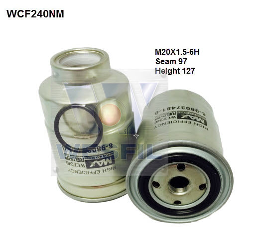 Wcf242 Wesfil Diesel Fuel Filter - WCF240NM — A1 Autoparts Niddrie