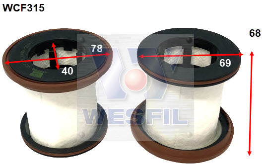 Wesfil Crankcase Ventilation Filter - WCF315 (Suits Provent 100)