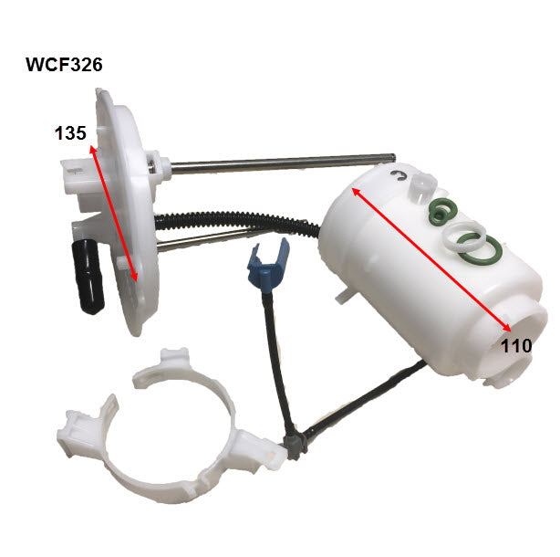 Wesfil Intank Fuel Filter - WCF326 (Z898)