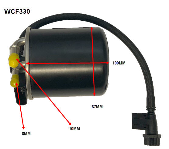 Wesfil Diesel Fuel Filter - WCF330 (Z1114)