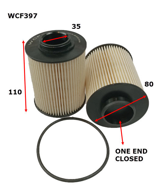 Wesfil Diesel Fuel Filter - WCF397 (R2942P)