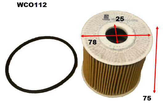 Wesfil Oil Filter - WCO112 (R2598P)