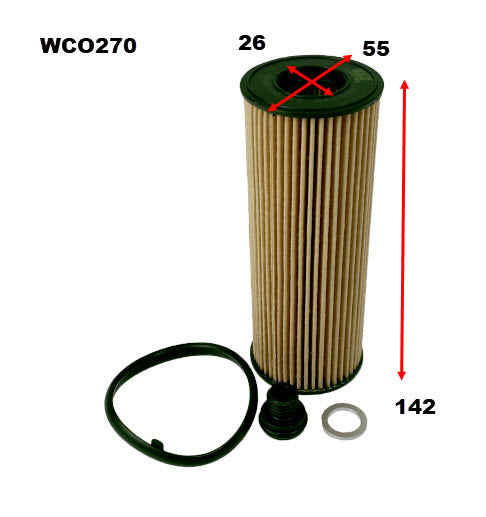 Wesfil Oil Filter - WCO270 (R2929P)