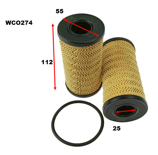 Wesfil Oil Filter - WCO274 (R2949P)