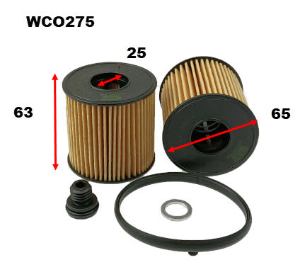 Wesfil Oil Filter - WCO275 (R2935P)