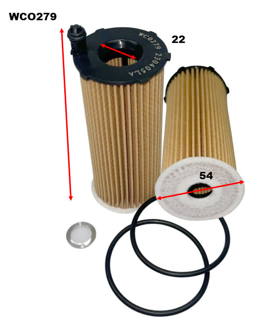 Wesfil Oil Filter - WCO279 (R2934P)