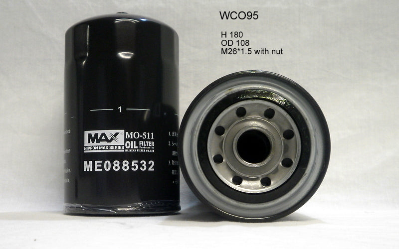 Wesfil Oil Filter - WCO95NM