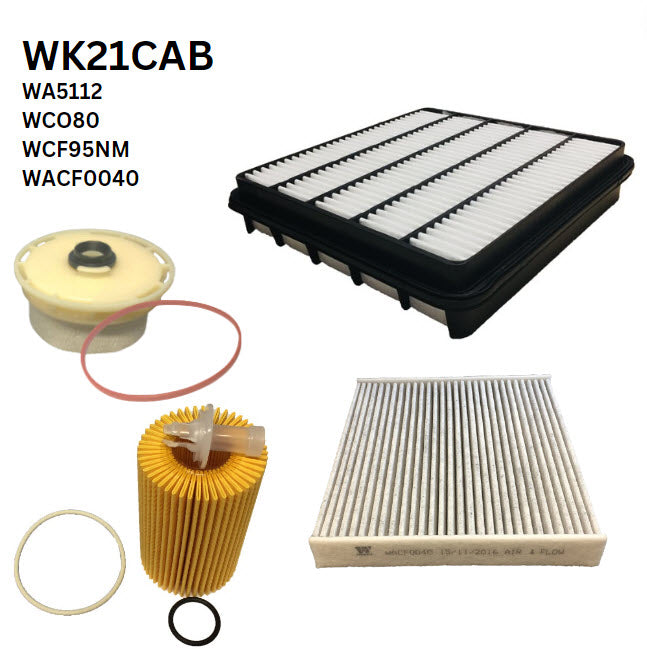 Wesfil Filter Service Kit - WK21CAB (RSK18C)