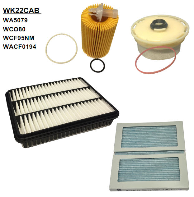 Wesfil Filter Service Kit - WK22CAB