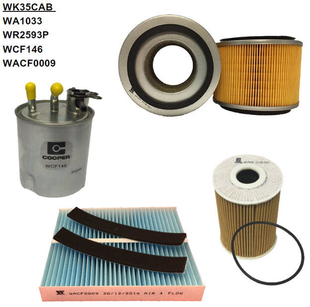 Wesfil Filter Service Kit - WK35CAB