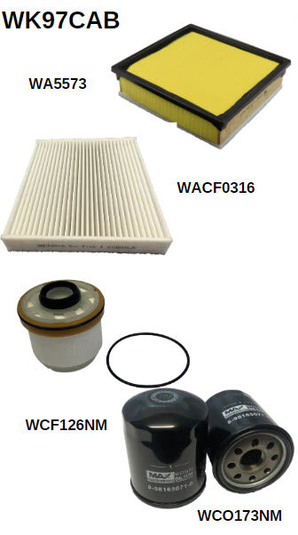 Wesfil Filter Service Kit - WK97CAB (RSK60C)