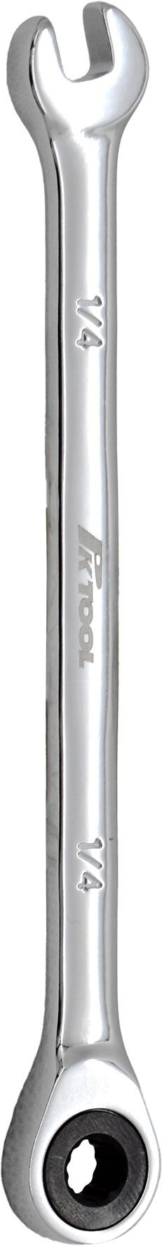 One Way Ratcheting Combination Spanner - 1/4" - A20Y14