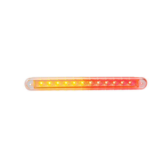 LED Autolamps LED Rear Combination Recessed Strip Lamp - Stop/Tail/Indicator - 235AR12