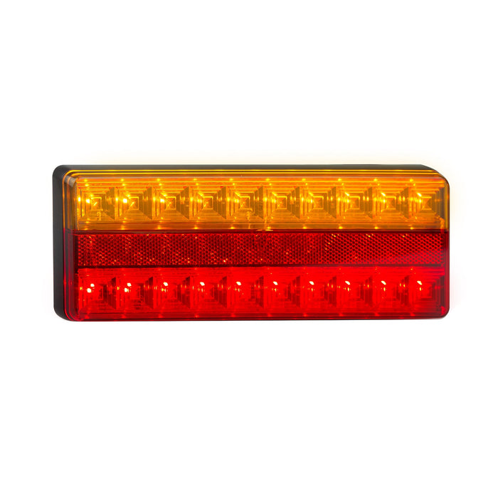 LED Autolamps Rear Combination LED Lamp with Inbuilt Reflector - Stop/Tail/Indicator - 275AR